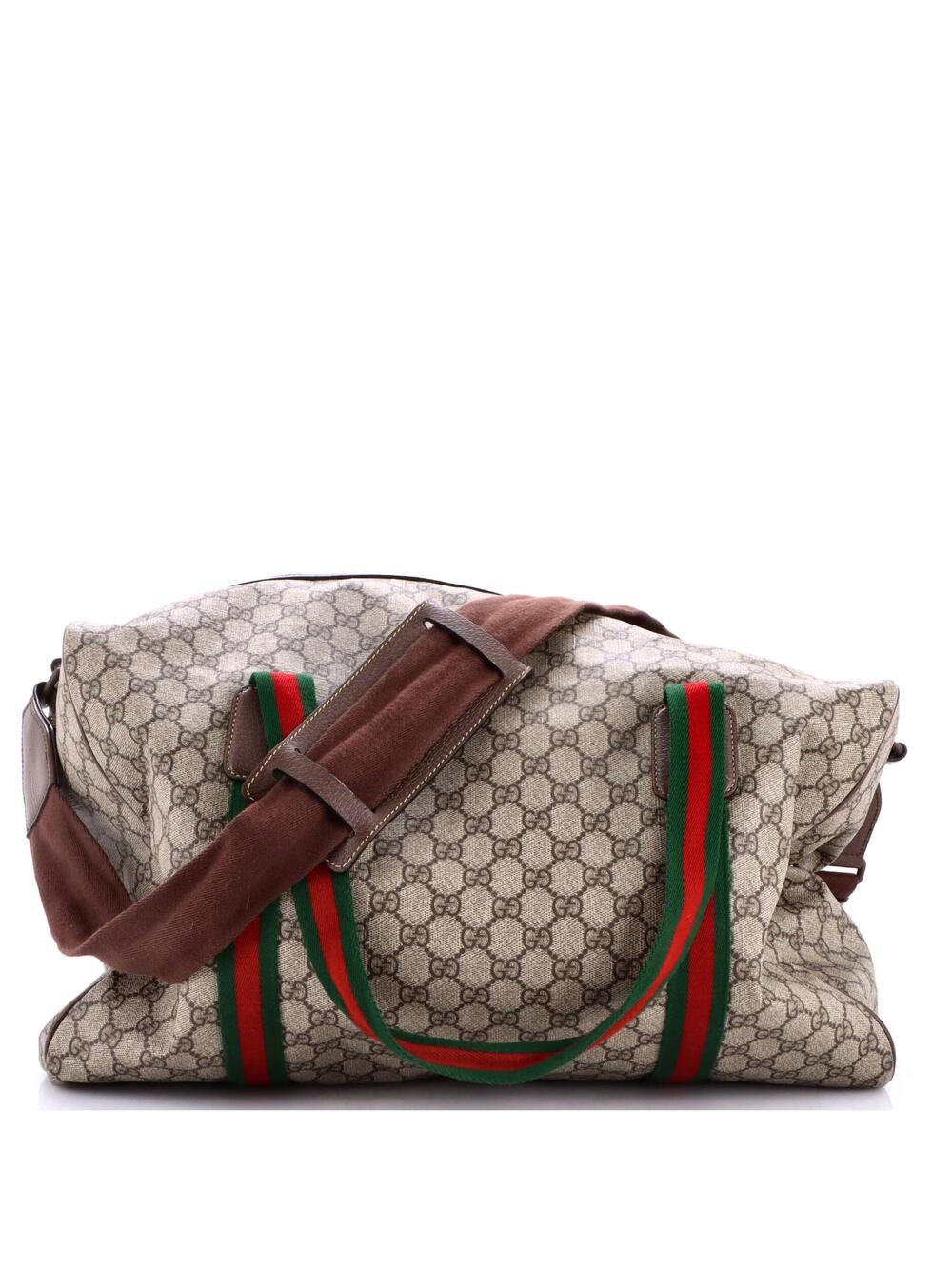 Gucci Web Convertible Duffle Bag Gg #340887G16B